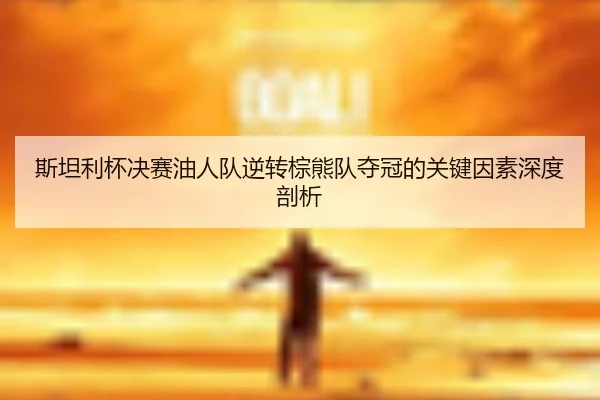 斯坦利杯决赛油人队逆转棕熊队夺冠的关键因素深度剖析